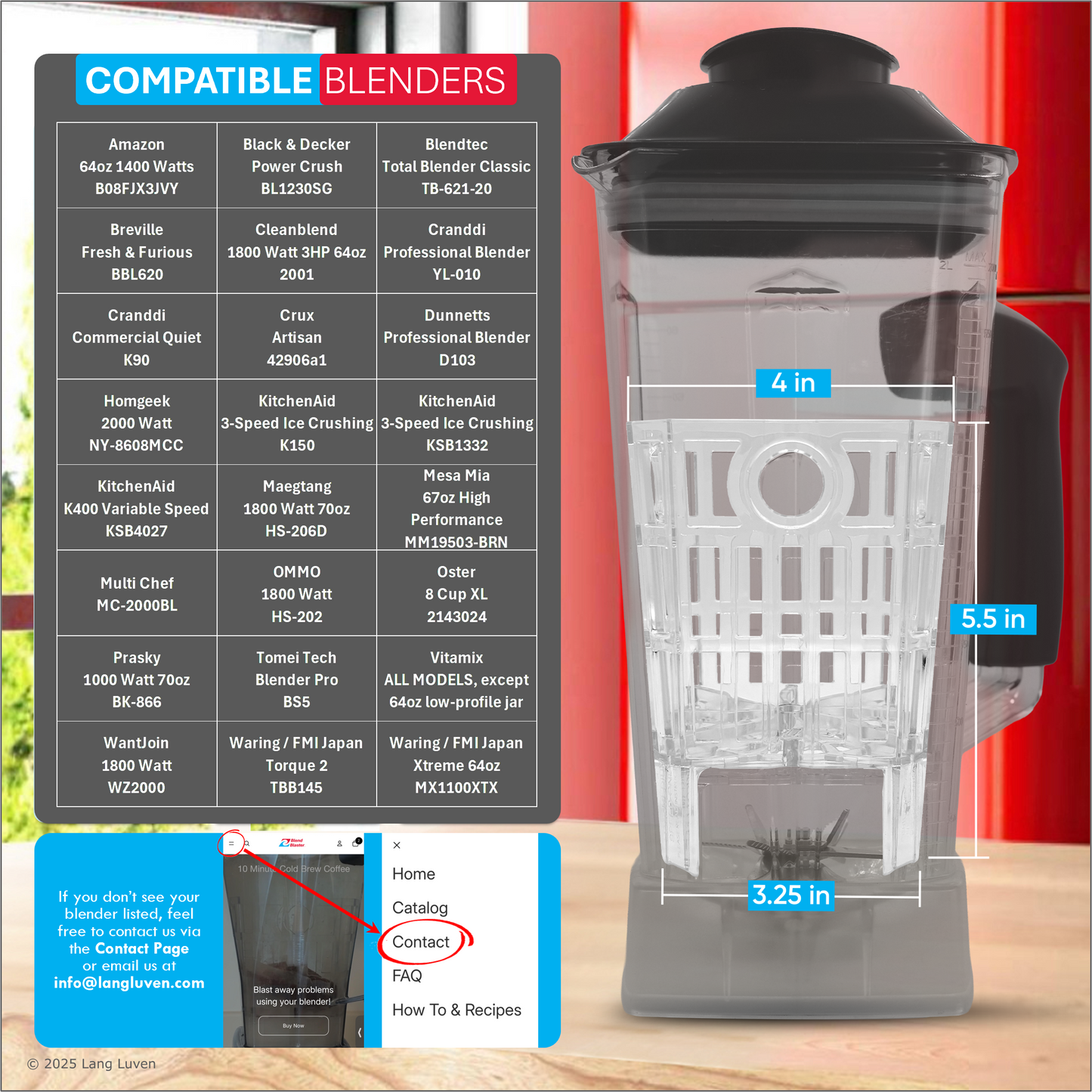 Blend Blaster Vortex Action Blender Basket