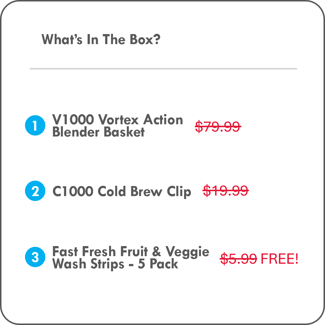 Blend Blaster Vortex Action Blender Basket